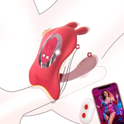Sex Spielzeug für die Paare Frau Männer Mini G Punkt Vibration für Frauen Vibratorensets für Frauen Klitoris mit Fernbedienung Leise Vibrator App BDSM Erotisches Sexspielzeug Sexmaschine Spiele
