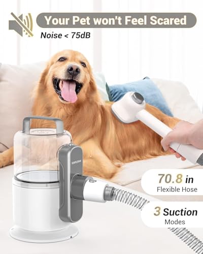 Simple-Way-Dog-Grooming-Vacuum-21L-Large-Capacity-Vacuum-for-Shedding-Grooming-Hair-6-in-1-Grooming-Tools-Kit-for-Shedding-and-Deshedding-Pet-Hair-for-Dogs