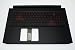 Produktbild acer Tastatur beleuchtet Deutsch (DE) + Top case schwarz Aspire Nitro 5 AN517-52 Serie (Original)
