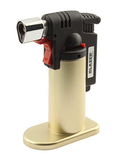 Blazer 189-9275 Fire Fox Butane Refillable Mini Torch, Gold #TOP11
