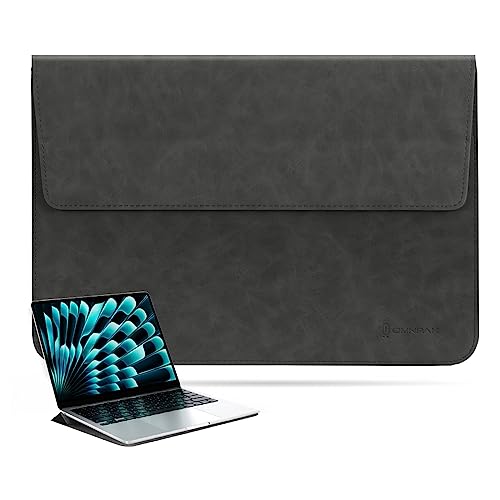 Omnpak Compatible With Macbook Air 15 Inch Case,Laptop Sleeve With Stand For 15.3 Inch New Macbook Air M2 A2941 2023/Macbook Pro 15 A1398/ A1990/A1707,Water Repellent Laptop Sleeve #TOP11