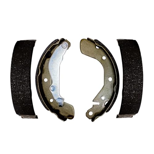 Image of Detroit Axle - Rear Brake Shoes for Chevrolet Aveo Aveo5 Spark Pontiac G3 Wave Wave5 Suzuki Swift+, Semi-metallic Brake Shoes Replacement