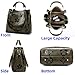 VTYFRY Women Large Tote Bag with Pouch Set of 2 Trendy Retro Floral Embossed Shoulder Handbag Crossbody Bucket Purse Fashion (Black)