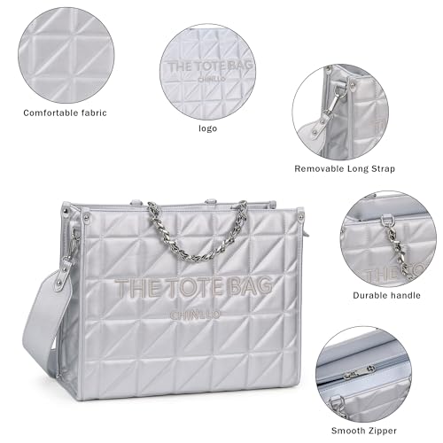 Image of Chinllo Tote Bag for Women Top Handle Satchel Purse and Handbags with Shoulder Strap