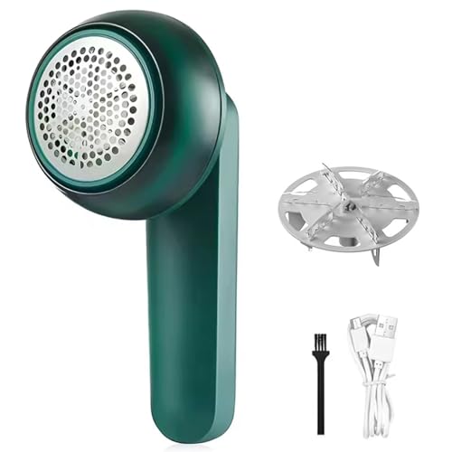 MOZZARE Electric Fabric Shaver Rechargeable Lint Remover with USB Charging for Clothes Furniture Sweater Couch Blanket Pet Hair Removal Portable Fuzz Remover for Home Use