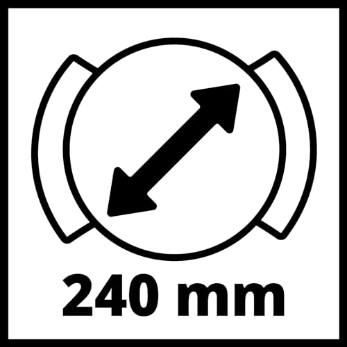 Einhell Auto-Poliermaschine CC-PO 90 (An-/Ausschalter, handlich und robust, 1 Textilpolierhaube und Synthetik-Polierhaube inklusive)