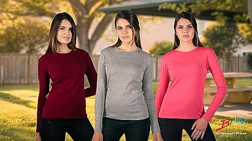 Reviewing Brix Women’s Long Sleeve Tee: Cozy, Classic, Tagless!