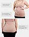 HOFISH Support Nursing Tank Tops for Breastfeeding, Comfort Stretch Non Padded Nursing Tops Camisoles Black Latte M