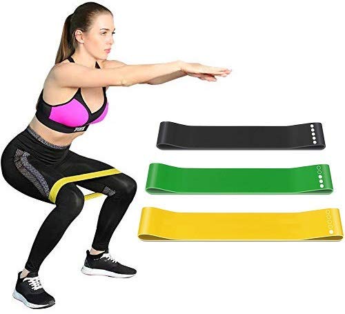 SurpriseME Resistance Loop Bands, Exercise Bands for Home Fitness, Stretching, Strength Training, Physical Therapy, Natural Latex Workout Bands, Set of 3 (B08WKDZ3P6) Amazon Price History, Amazon Price Tracker