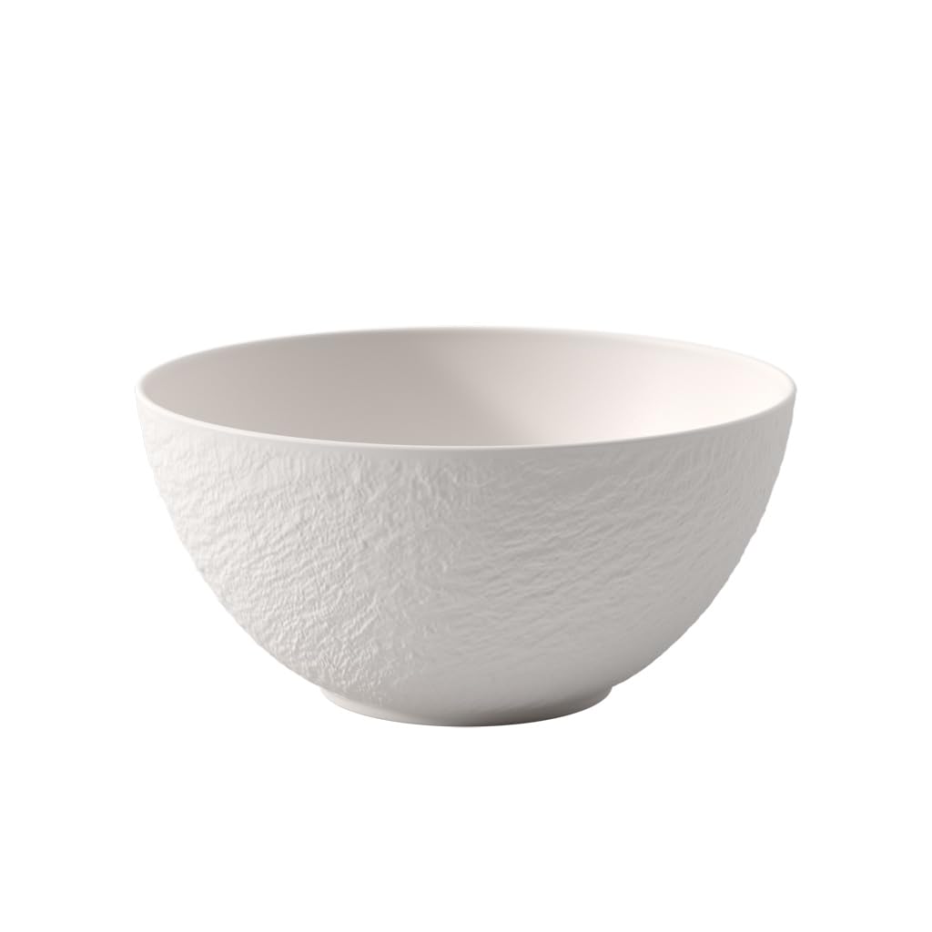 Saladier Blanc Villeroy & Boch Manufacture Rock - Porcelaine Premium Résistante