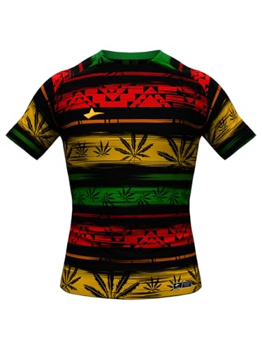 Maillot padel homme rasta anti-transpiration pour jouer au frais