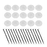 Hsthe Sea 15 Stück Möbelgurte, Selbstklebende Möbel-Wandgurte ohne Bohren, Sicherheit und Schutz für Haustiere, Kippschutz-Möbelanker für Bücherregale, Schränke, Kommoden