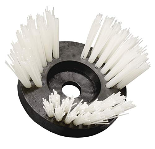 Sit Tecnospazzole Ø=170 mm Cepillo de desbrozadora para jardinería de nailon con adaptador-CO170-Ø: 170 mm, negro y blanco