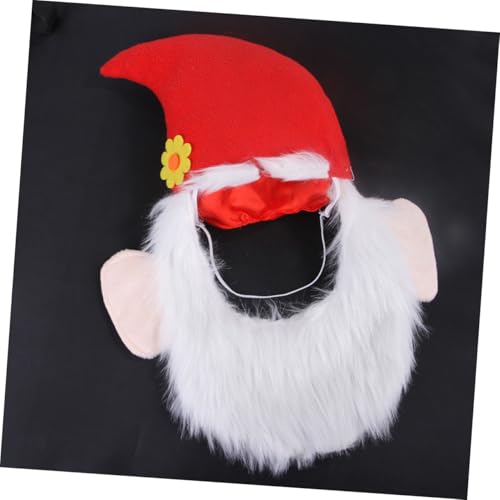 Disfraz para perro y gato Sombrero Navideño Rojo M miniatura 4