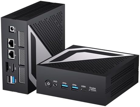 msecore Mini PC, Ryzen AI 9 HX 370 (12 núcleos, até 5,1 GHz), 64G...