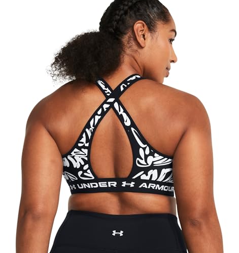 Image of Under Armour Cross-Back Mid Impact Bra