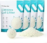 Gardner Pet Arena para Gatos Aglomerante a Base de Yuca, Arena Aglomerante Gatos, 16.4kg (4 x 4.1kg) Bajo Polvo, Base Vegetal Natural, Absorción Rápida, Baja Dispersión de Polvo