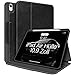Produktbild iPad Air 5 2022 Air 4 2020 Hülle 10.9 Zoll mit Pencil Halfter und Taschen PU Leder Stoßfest Cover Auto Schlafen/Wachen Intelligentes Case Unterstützt Apple Pencil Koppeln & Laden, Schwarz