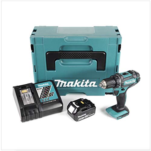 Makita DDF 482 RM1J Perceuse-visseuse sans fil 18 V avec batterie BL 1840 4,0 Ah et chargeur DC18RC