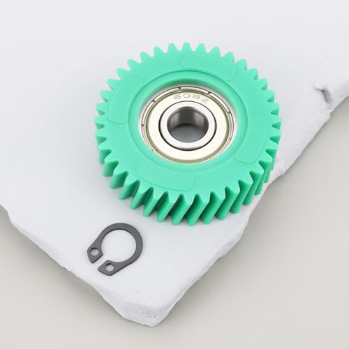 AS Axis Spindleon 3 Stück 36T Nylon-Schrägzahnräder mit 608-Lagern 8x11x38,5 Mm für Elektromotoren für Fahrräder