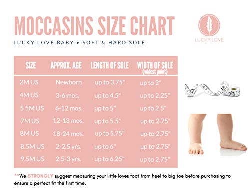 Lucky Love Christening Shoes For Girls And Boys 18-24 Months Baby Moccasins (8 Infant, Hard Sole Gold) #TOP4