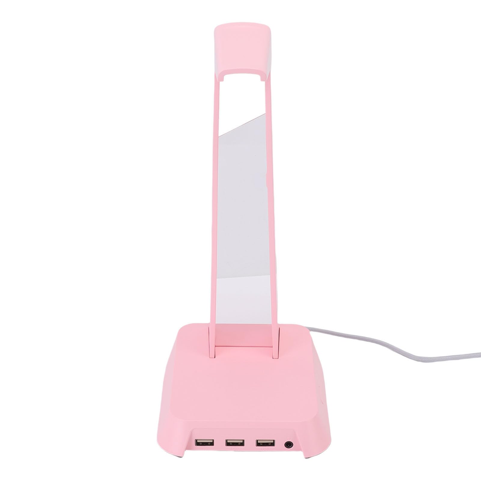 mingzhe Stable Gaming Headset Holder with RGB Glow and Direct Sound (Pink)