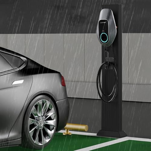 Support de chargeur autonome pour borne de recharge de véhicule électrique en garage