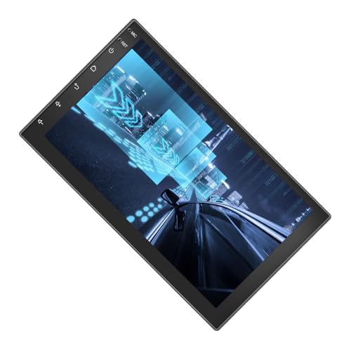 IEEDFJKK Eingebauter Equalizer Car Radio With Sat Nav Kompatibel Android Touchscreen RDS WMA Freisprecheinrichtung DAB USB AM/FM, 1+16G