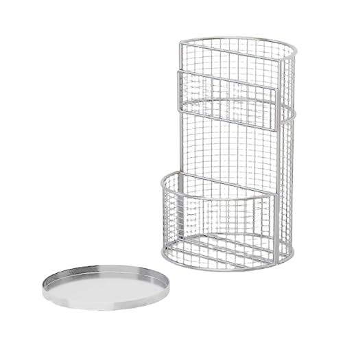 MYCENSE Umbrella Stand Storage Rack Rain Collection Creative Stylish Entryway Umbrella Holder Organizer for Walking Sticks Household, White