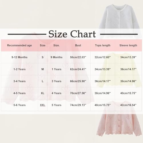 Little Girls Long Sleeve Cardigan Shrugs Toddler Cute Butterfly Crochet Hollow Out Cardigan Sweaters Kids Outerwear3