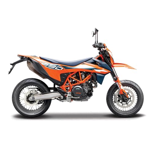 Maisto Moto KTM 690 (2023) - Scala 1:12 - Modello di moto da collezione incredibilmente dettagliato in pressofusione