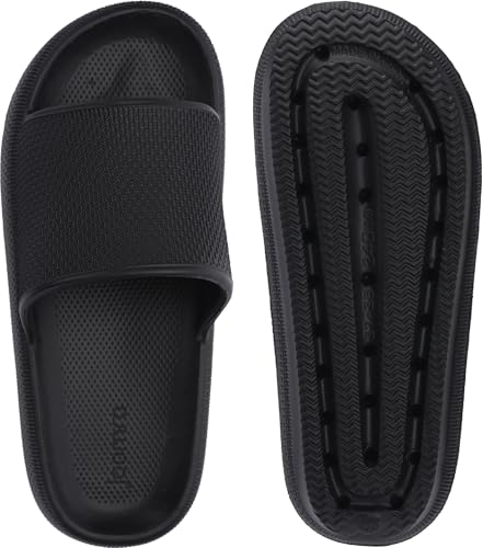 image for Joomra Womens Pillow Slippers Foam Bathroom Sandals Open Toe Pool Beac