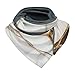 Supdreamc Women Girls Scarves Gold Marble Texture White Pashmina Shawls Wraps, Soft Warm Travel Scarf, 61x28 inch, Autumn Winter Fashion Stole Blanket