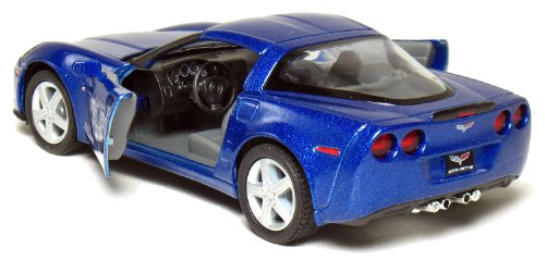 KiNSMART 2007 Corvette Z06 1:36 Modelo Diecast Metal miniatura 2