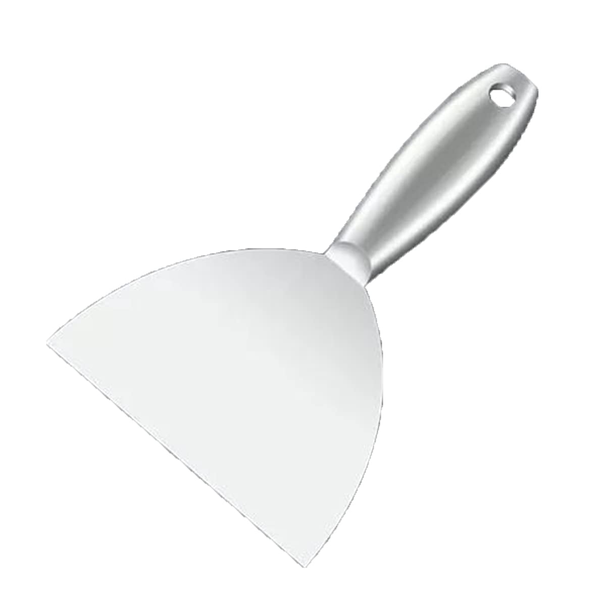 Coltello per stucco, in acciaio inox, per stucco e cartongesso, per stucco, riempitivo, per pareti e carta da parati, raschietto
