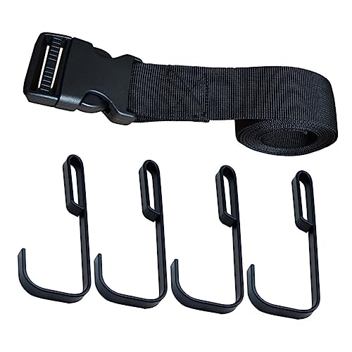 BRIGHTFUFU Tree Stand Harness 5pcs Metal Hooks Bow Tree Hanger Outdoor s Hooks for Hanging