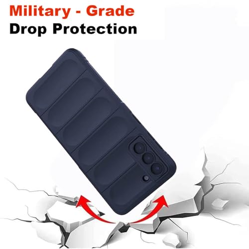 Image of amazon basics Basic Case for Samsung Galaxy S22 Plus 5G (Silicone Dark Blue)