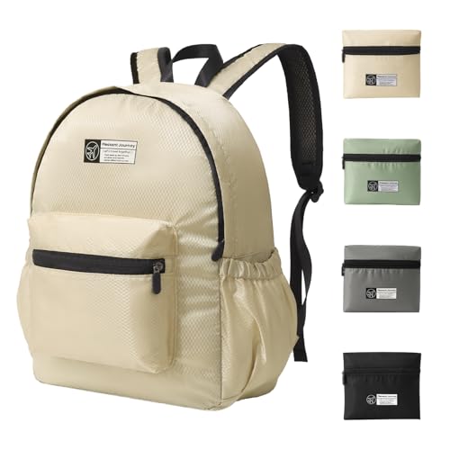 Lightweight-Packable-Backpack--Small-Foldable-Travel-Daypack-Water-Resistant-Hiking-Backpack-for-Men-Women-15L-Capacity Lightweight Packable Backpack – Small Foldable Travel Daypack, Water-Resistant Hiking Backpack for Men & Women, 15L Capacity - Image 1