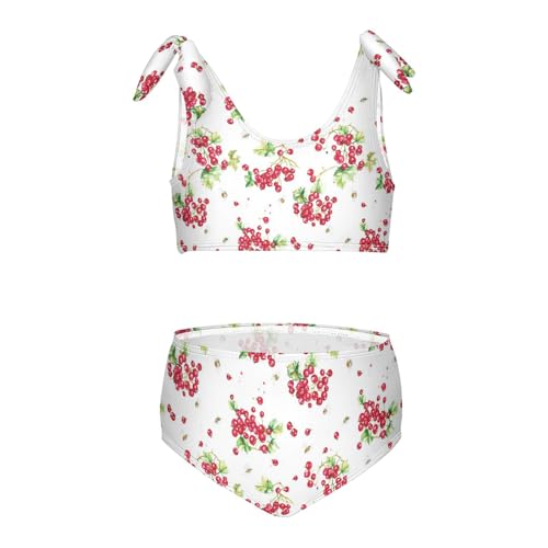 KLL Girls Swimsuit Cute 2 Piecing Toddler Girl Swimsuit with Adjustable Strap - Main Image