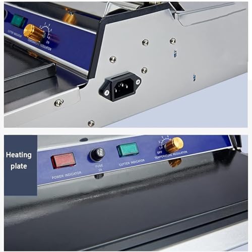 Máquina de envoltura comercial con temperatura ajustable de 50-140 °C para film transparente 3