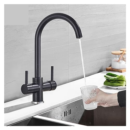 Robinet de cuisine filtré beige avec points mélangeur eau pure - 3