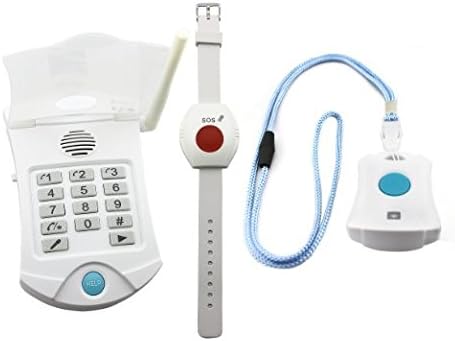 Senior HELP Dialer Medical Alert - No Monthly Fees Medical Alert System- HD700