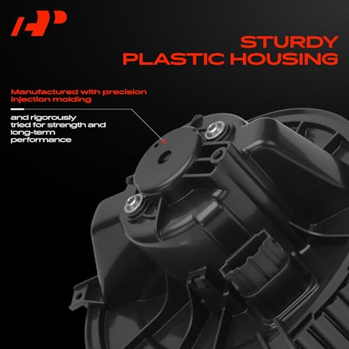 Image of A-Premium Front HVAC Heater Blower Motor with Fan Cage | Compatible with Volkswagen Jetta /Tiguan /GTI /CC /Passat /Golf /Rabbit & Audi A3 /Eos /Q3 /Q3 Quattro /Golf /A3 Quattro /Tiguan Limited