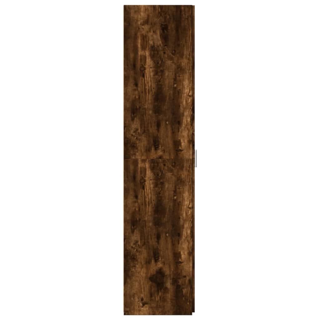 vidaXL Highboard, Sideboard mit Stauraum, Hochschrank Lagerschrank für Wohnzimmer, Beistellschrank Mehrzweckschrank, Räuchereiche Holzwerkstoff