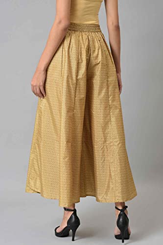 Image of W for Woman Women's Shantung Strechable Regular Culottes for Women | Shantung Culottes