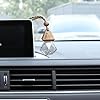 Car Perfume Diffuser Refillable Transparent Hanging Car Aromatherapy Empty Glass Diffuser with Wooden Caps | Perfume Perfume Diffuser Perfume Scent Diffuser #2