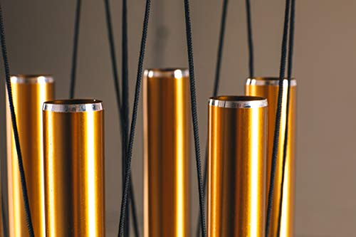 Wind Chimes for People Who Like Their Neighbors, Give a Thoughtful Memorial Gift or Love it as Your own Unique Outdoor Windchime, Made of Aluminum/Bamboo, a Beautiful Deep Tone Chime - Thumbnail 5