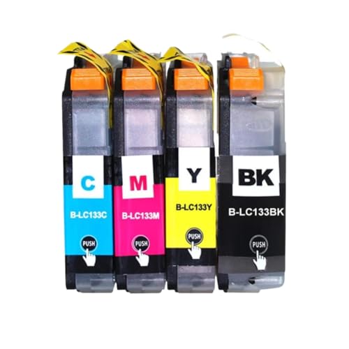 Cartucho LC133 compatible Brother MFC-J470DW DCP-J152W J552DW tinta para impresora