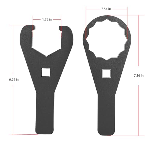Image of YMT 45.5mm & 56mm ATV Axle Wrench Set Fits For Honda TRX 250X, 300X, 300EX, 400X, 400EX, 450R, and 450EX (08-0479)