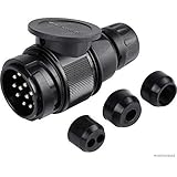 anhänger stecker 7 polig Kabeldurchmesser bis [mm]: 15 HERTH+BUSS JAKOPARTS 51305630 Stecker